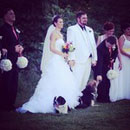 Recent Couple ties the knot at MillaNova Winery