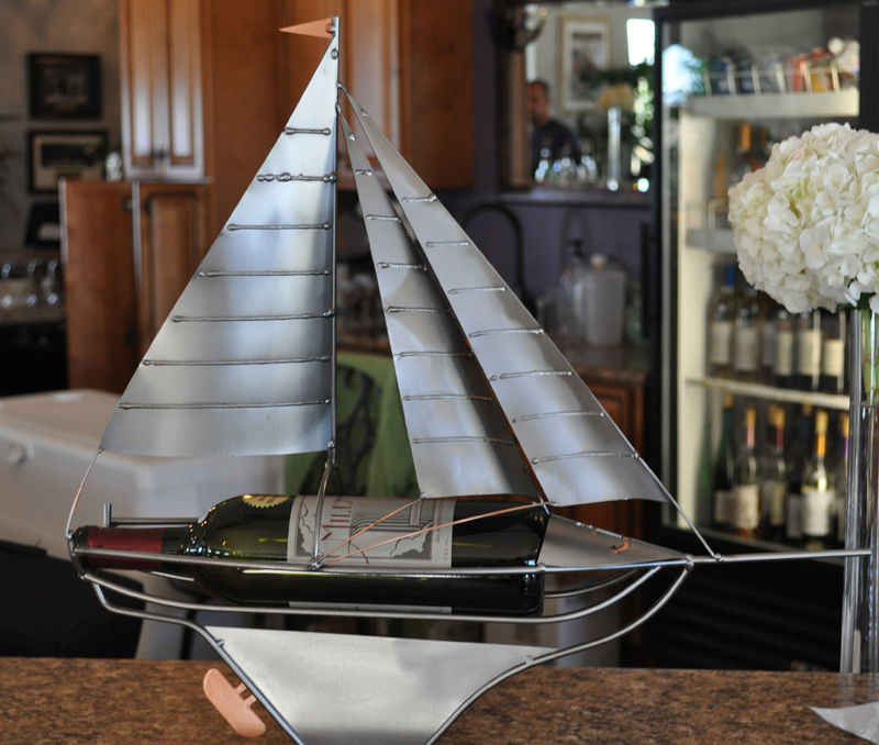 Sailboat Wine Holder